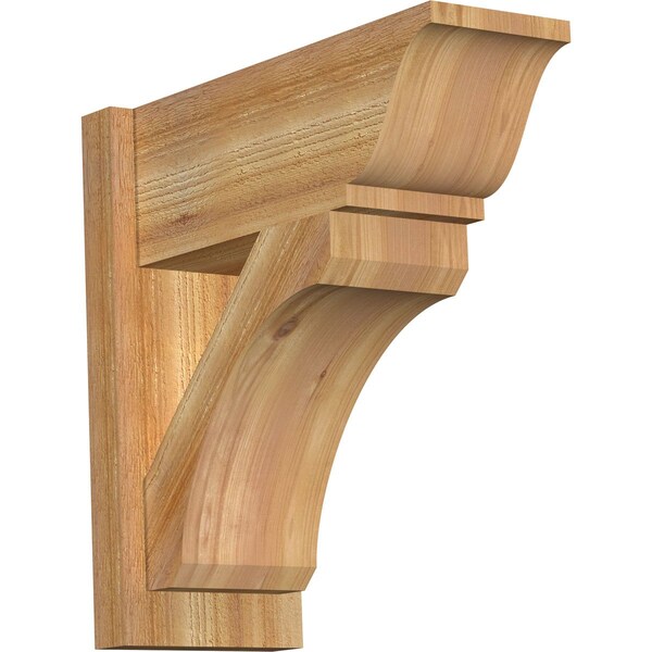 Ekena Millwork Legacy Traditional Rough Sawn Outlooker, Western Red Cedar, 8"W x 20"D x 20"H OUT08X20X20LEC01RWR - main